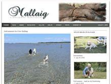Tablet Screenshot of mallaig.dk